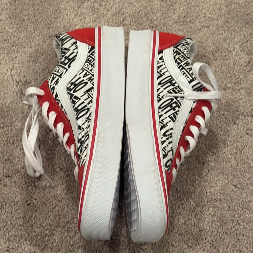 Vans Off the Wall Style 36 'Mix Racing Red' - Picture 2 of 8